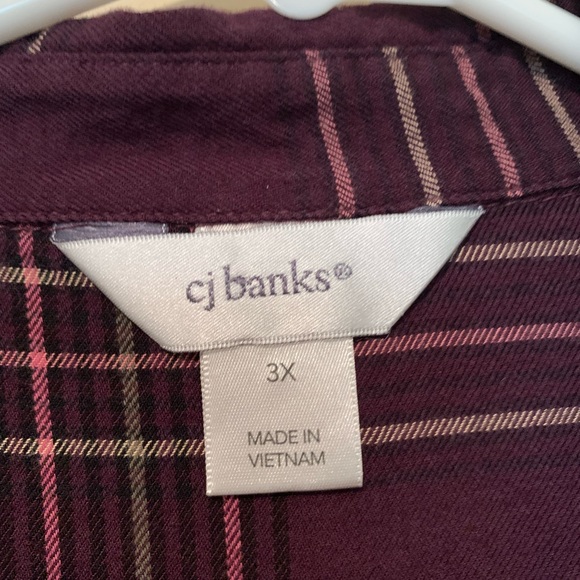 Purple Flowy Flannel - Picture 2 of 2